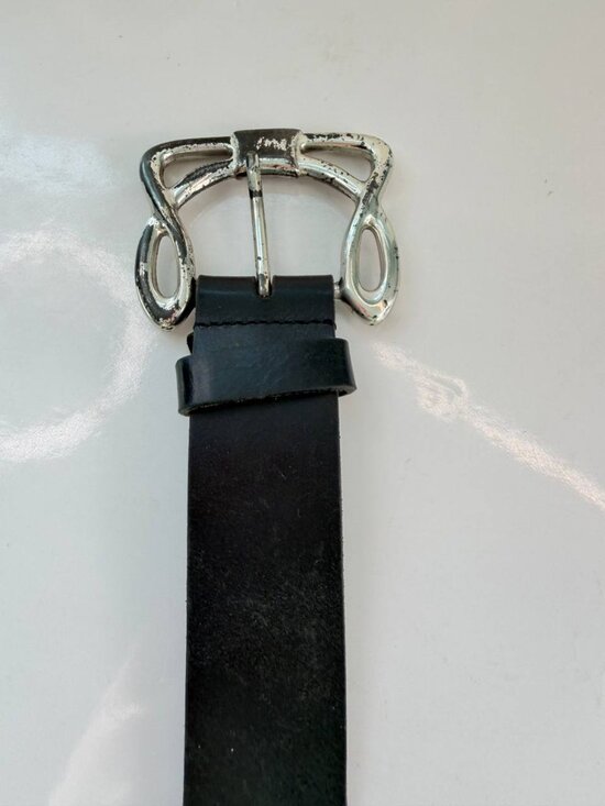 Silpada Designs Leather Belt – Irish Style Buckle – Size M (~32–34) - Picture 6 of 11